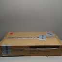 JOY worker Standing Desk Converter, 32" Wide Height Adjustable Sit Stand Up Desk Riser with Keyboard Tray, Desktop Workstation Riser for Home Office Computer Laptop, Particle Board, White