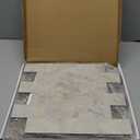 2026 New Upgrade Peel and Stick Backsplash Tile, Peel and Stick 11.34" X 11.57" Wall Tile for Kitchen, Bathroom, Fireplace, Laundry (Ecru Stone, 10 Packs)