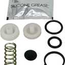 R950013 Air Dryer Turbo Cut-Off Valve Kit Fit for Meritor Wabco System Saver 1200 Air Dryers Freightliners Peterbilt International Volvo Trucks