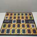 sabermaster Card Rubber Mat - 2 Player, Square playmat for Gamer 60x60cm/23.6x23.6inch (2player G)