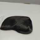 Soarer Black Ostrich Feather Trim - 2Yards 5-7inch Feathers Fringe Trim for DIY Sewing Clothing, Jewelry, Halloween Home Party (Black)