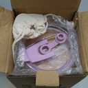 Pandaloo Glass Cups With Lids and Straws -20 Fl Oz- Perfect Size Iced Coffee Cup - Smoothie Cup With Bamboo Lid and On the go Lid - Glass Tumbler With Straw (1 Count (Pack of 1), Black Saphir)