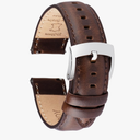 Leather Watch Bands Quick Release, Elegant Top Grain Leather Watch Straps for Men & Women, Choice of Color & Width - 21mm Wristbands Bracelet for Watch & Smartwatch