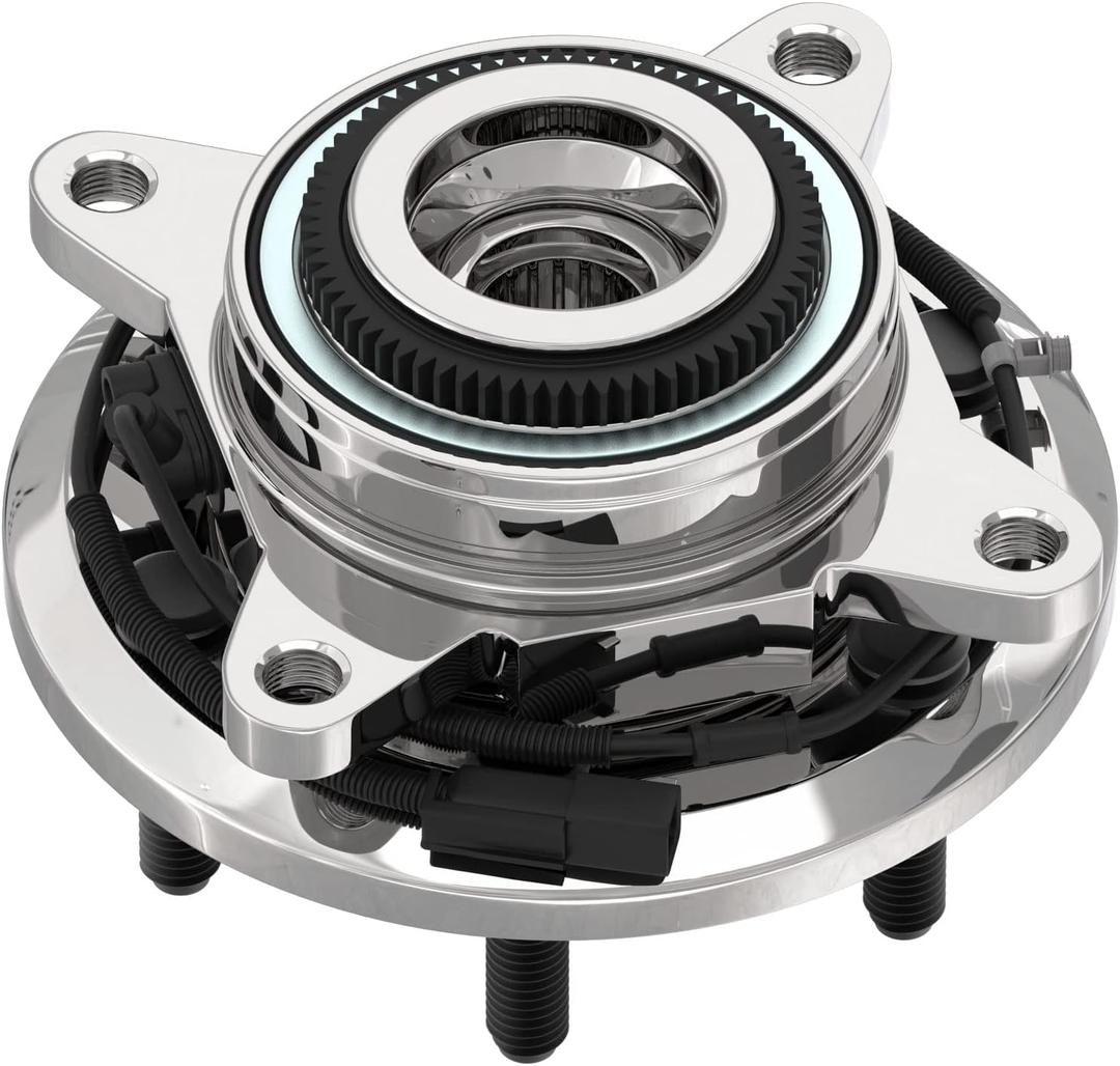 515142 Front Wheel Bearing and Hub Assembly 6 Lugs w/ABS for Ford Expedition, Ford F-150, Lincoln Navigator Hub Bearing Assembly 4WD 4x4 Only