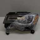 FIONE HID Headlight Assembly For Jeep Grand Cherokee 2017-2021 Xenon headlights [not applicable to halogen Model] Black Housing Projector Headlamps Left Driver Side 68266649AH