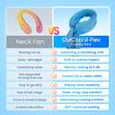 samply Ice-Filled Neck Cooler with Cooling Towel, Silent Non-Gel Ice Pack for Muscle Soreness,Cervical Pain Support, Cold Compress Therapy for Sports, Travel, Ideal for Hot Weather, Light Gray