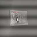 DC Power Extension Cable, 5.5mm x 2.1mm, Security Camera Power Cord, White (1, 3.3 ft)