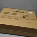 Large Stainless Steel Cat Litter Box, Enclosed Litter Box for Multiple Cats, Spacious and Easy to Maintain, Sturdy Metal Construction with Upper Cover, Litter Pad, Shovel and Footboard (Silver Gray)