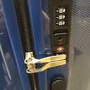 Luggage Sets 5 Piece Suitcases with Wheels, Suitcase Set, ABS+PC Hardshell Luggage set with Phone Holder Durable Travel Luggage with TSA Lock Spinner Wheels, Navy (5 Piece Sets (20/24/28/DB/TB))