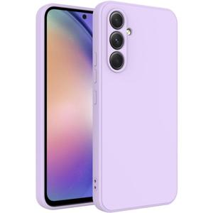 for Samsung Galaxy A34 Case Purple, Scratch Resistant with Soft Touch, Slim Thin Phone Cover for Samsung Galaxy A34