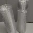 Lilymicky 50 PACK 12oz Clear Plastic Cups With Insert& Flat Lids, Ounce Disposable Drinking Cups for Birthday Parties, Picnics, Ceremonies, and any Events