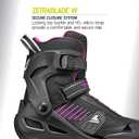 Rollerblade Zetrablade Women's Adult Fitness Inline Skate, Performance Inline Skates, Size: 9/9.5