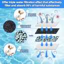 Large Aquarium Filter Cartridges (6-Pack) for Tetra Whisper Bio-Bag Power Filters & Tetra ReptoFilter  Replacement Filters for Cleaner, Clearer Water