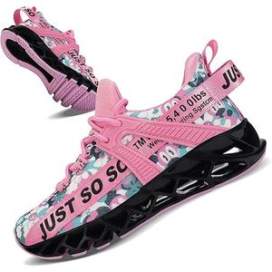 COKAFIL Boys Girls Running Shoes Tennis Lightweight Sneakers for Little Kids/Big Kids,Pink, 6 big kid
