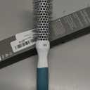 Round Brush for Blow Drying - Extra Small Ceramic Thermal Ionic Roller Brush for Sleek, Salon Blowout - Lightweight Round Hair Brush for Precise Styling and Manageable Hair (Bristle 1.7in, Barrel 1in)