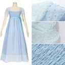 Yejue Royal Colonial Girl Child Princess Costume Hamilton Show Cosplay Medieval Victorian Stage Dress Size: Large