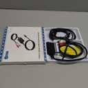 AUTOUTLET 192kHz DAC Digital to Analog Audio Converter 7ft/2.1m Digital Audio Optical to RCA Male Cable for HDTV, DVD, Blu-Ray Players and Game Consoles