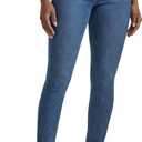 Women's Lee® Relaxed Fit Straight-Leg Jeans 10 Short, Dark Blue