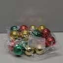 1 Pcs Christmas Urn Filler Decor Christmas Ball Ornament Lights 9.84 ft 20 Balls Battery Operated Pre-lit Pathway Tree String Lights for Home Lawn Porch Entryway Garden Yard Gazebo