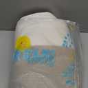 OrganiHaus Large Woven Storage Basket for Blankets and Toys 20" x 13" Inch, Rope Laundry Basket with Handles, Cushions & Pillows Storage Bin, Nursery Hamper, Soft Round Dog Toy Bin - Brown/Off-White (Wide)