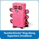 hand2mind Numberblocks Sing-Along Superhero Octoblock Plush, Music Toys, Numbers for Toddlers, Preschool Math Learning Toys, Light Up Stuffed Animal Plushies, Counting Blocks, Kids Birthday Gifts
