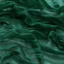 DeZerlor 100 Pack Emerald Green Cheesecloth Napkins Summer Cloth Napkins Set of 100 Dinner Napkins Bulk 21x21 Inches for Wedding Bridal Shower Baby Shower Parties