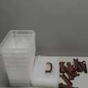 WYT Clear Storage Latch Box, 6 Pack Storage Organizer Bins with Latching Handle and Lids, 3.5 Quart