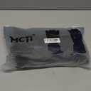 MCTi Waterproof Mens Ski Gloves Winter Warm 3M Thinsulate Snowboard Snowmobile Cold Weather Gloves (Large, Black)