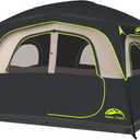 Happy Travel Tent 6 Person Blackout Camping Tent, Portable Easy Setup Cabin Tents with Dark Space Design, Light Blocking Tent with Top Rainfly for Outdoor Camping, Water-Resistant,10'L x 9'W x 79" H