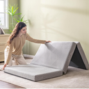 4 Inch Single Folding Mattress
Tri Folding Memory Foam Mattress for Camping Guest Bed, Washable Cover & Non-Slip Bottom, 75" x 25" x 4", Grey