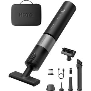 HOTO Car Vacuum Cordless, Handheld Vacuum Cleaner with 20000Pa Suction, 4-in-1 Portable Mini Vacuum & Electric Compressed Air Duster for Car, Desk, Keyboard, Home, Office