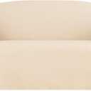 SureFit Cotton Duck One Piece Slipcover with Ties (Loveseat, Natural)