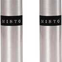 Misto Aluminum Oil Sprayer, Set of 2, Versatile Refillable Aerosol Sprayers for Olive Oil, Vinegar, Lemon Juice, Dressings, and More, Ideal for Cooking, BBQ, and Air Fryers