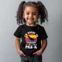 First Day of Pre-K Shirt  Back to School Shirt for Boys & Girls, Pre-K T-Shirt, 2T-5T, Toddler Back to School Outfit (Dinos)