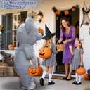 Camlinbo Inflatable Kids Halloween Costume Blow Up Rat Costumes for Halloween Funny Theme Costume Cosplay Party