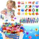Magic Water Elf Toy Kit, Waters Pets, Aqua Fairy Water Gel Kit with 20 Magic Gels & 24 Shape Molds, DIY Squishy Maker, Summer Activities for KidsMake Your Own Squishies Toys Crafts for Boys & Girls