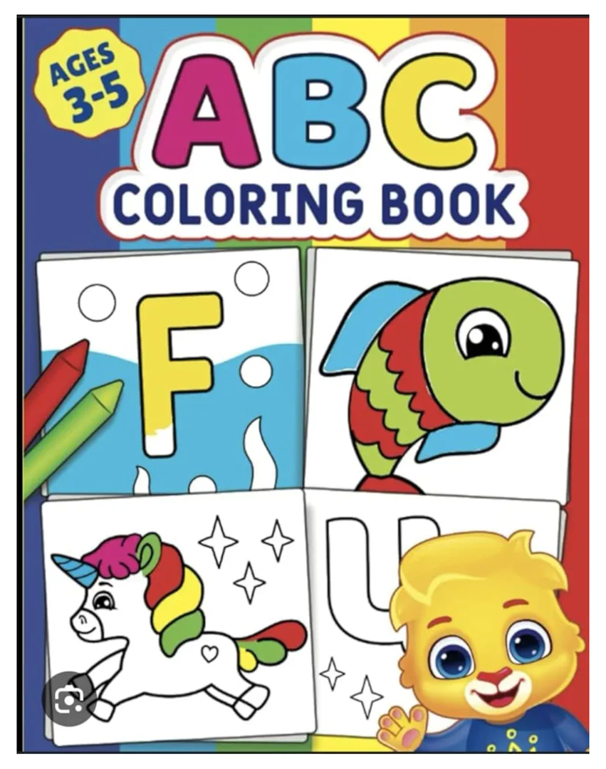 My First Colouring Book. Pack of 5