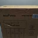 Ecoviva 1000GPD UnderSink Reverse Osmosis System, German Design, NSF/ANSI 58 61 372 Tankless 9-Stage 3:1 Pure to Drain, 10 Years Robust Alkaline RO Water Filtration, Fully Sealed