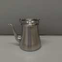 68OZ/2000ML Stainless Steel Teapot with Removable Infuser for Loose Leaf & Tea Bags, Stovetop Safe Tea Maker Water Kettle for Home Kitchen Hotel Restaurant Outdoor, Silver