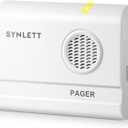 Portable Caregiver Pager Replacement Receiver ONLY Accessory Simple Alert System - (Call Button and Other accesories NOT Included) Must BE PAIRED to Component to Function