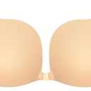 SUWAIS FASHION Sticky Bra Adhesive Bra Backless Reusable,Silicone Bra,Sticky Push-Up Bra & Water Proof Nipple Covers, Size E