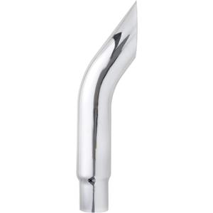 Chrome Stack 6Inch (reduce to 5inch OD), 36inch Length Bull Horn