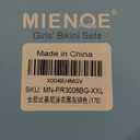 MIENOE Bikini Black and Blue Size XXL