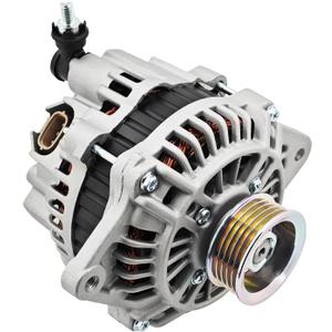 Alternator 90A 12V 5-Groove Replacement for Subaru Impreza 2004-2010 Forester 2006-2010 Saab 9-2X 2006 2.5L 23700-AA380 23700-AA420 11058N