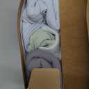 3-Pack Organic Swaddles for Newborns, Baby Sleep Sacks 0-3 Months - Baby Swaddle Wrap, Newborn Wearable Blanket, Infant Sleep Sack for Girls, Boys, Soft & Snug, Large Hook & Loop Closure (Ripple)