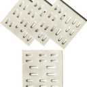 Ceramic Flame Tamer for Sam's Member's Mark Y0101XC Y0202XC 04ANG,Bakers & Chefs Y0005XC,FiestaGT40045,Grand Hall GC-2000,Turbo Gas Grill Models. 4 Packs, 8 L X 7 W X 1/2 H