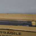 Baseball Card Display Case 24 Graded Sport Card Display Case Wall Mount with Clear View and UV Protection Acrylic Door for Baseball Football Basketball Hockey Trading Card Collection, Black (24-Vertical-Black-1Pack)