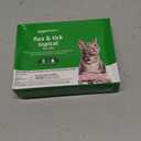 Amazon Basics Flea and Tick Topical Treatment for Cats (Over 1.5 Pounds), 6 Count (Previously Solimo)