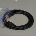 Tripp Lite Standard Computer Power Cord 10A,18AWG (NEMA 5-15P to IEC-320-C13) 10-ft.(P006-010) black