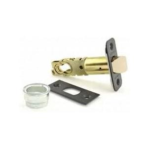 Schlage 16210613 F-Series 1 x 2.25 Inch Triple Option Round Corner, Square Corner, Drive-in Replacement Spring Latch in Oil Rubbed Bronze
